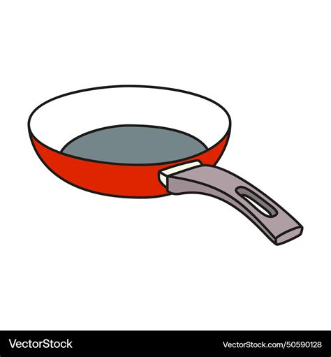 Frying Pan Icon Royalty Free Vector Image Vectorstock