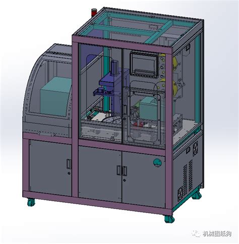 【非标数模】半导体晶圆自动贴标机3d图纸 Solidworks设计 知乎