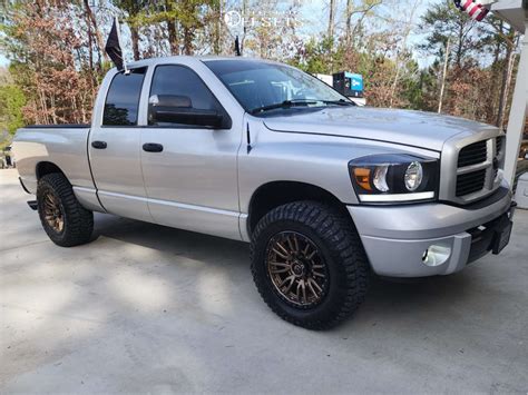 2006 Dodge Ram 3500 With 20x9 1 Fuel Rebel 8 And 35115r20 Radar Renegade Rt And Suspension