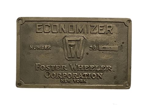 Ww2 Us Navy Economizer” Sign • Antiques Of The Sea