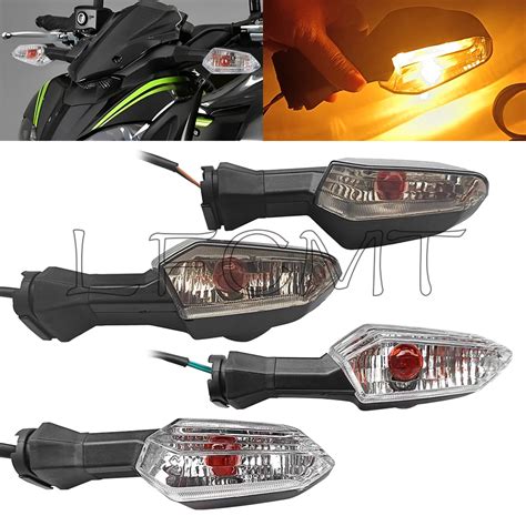 Motorcycle Rear Turn Signals Indicator Lights Fit For Kawasaki Ninja 300 650 1000 Z1000sx Z800