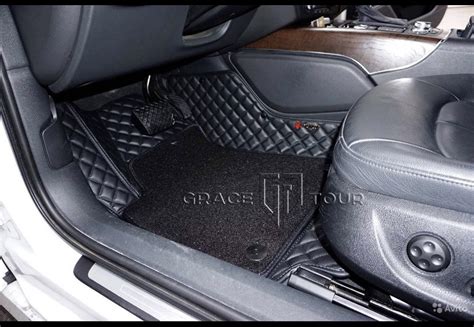 Ковры в салон из экокожи (Зимний вариант) — Audi A6 (C7), 2 л, 2017 ...