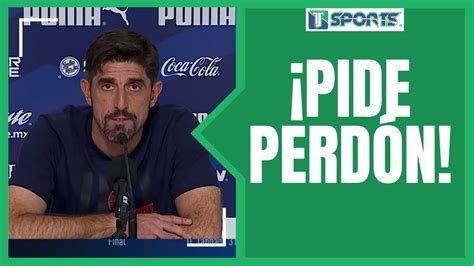 Veljko Paunović Me GUSTARÍA PEDIR PERDÓN a NUESTRA AFICIÓN Chivas