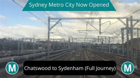 Sydney Rails Vlog 39 Chatswood To Sydenham Full Journey Sydney