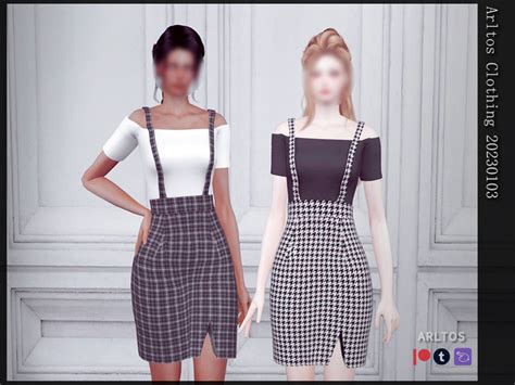 The Sims Resource Strappy Dress 2 20230103