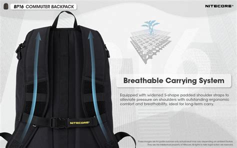 Nitecore BP16 Backpack - 16L Waterproof Urban Backpack | Max Beam Australia