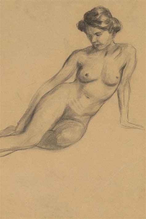 Study of Male Nude by Emil Alexay Olexák Artvee