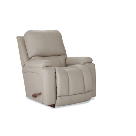 La Z Boy Greyson Manual Leather Match Rocking Recliner And Reviews Wayfair