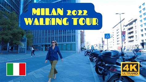 Milan Walking Tour K Uhd Youtube