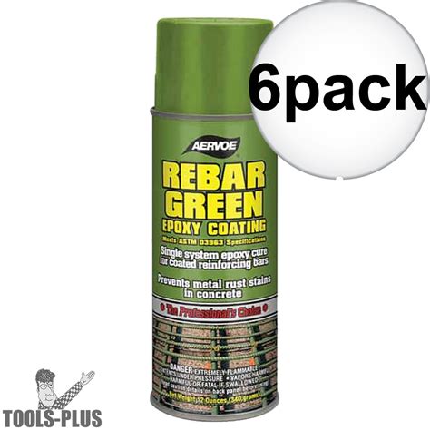 Aervoe 156 16oz Green Rebar Epoxy Coating Paint