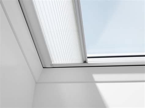 Velux Fmg Electric Pleated Blind For Flat Roof Windows