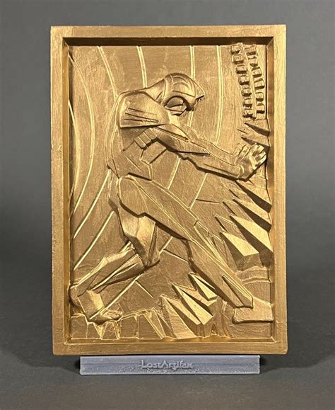 Unique Wall Art Man Holding Fire Art Deco Bas Relief Chambellan