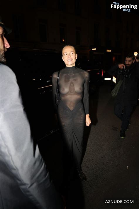 Natasha Poly Sexy Flashes Her Hot Tits At Lila Moss Birthday In Paris