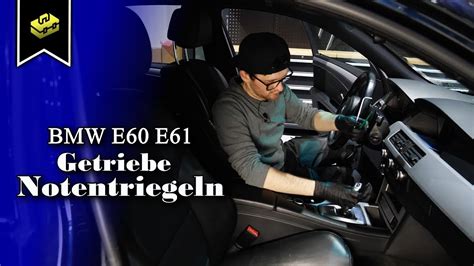 Bmw E E Getriebenotentriegelung Bmw E E Gearbox Emergency