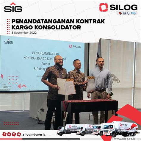 Penandatanganan Kontrak Kargo Konsolidator Silog