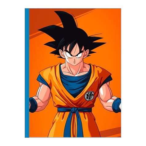 Kit Caderno Goku Brochura Grande Folhas Shopee Brasil