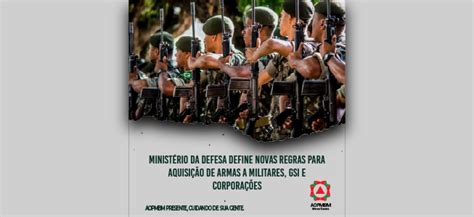 Ministério da Defesa define novas regras para aquisição de armas a