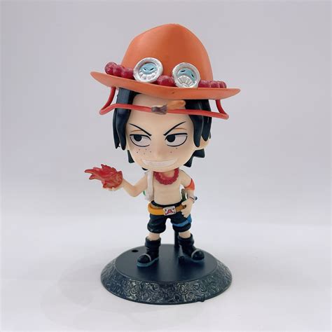 Q Posket-figura de Anime de One Piece, Luffy, Nami, Ace Shanks, modelo