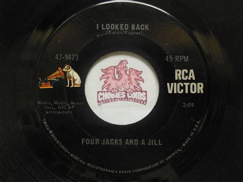 FOUR JACKS AND A JILL Master Jack I Looked Back 45 RPM VG W1 EBay