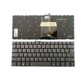 Teclado Lenovo Ideapad S Arr Cinza Escuro Sem Moldura Backlit Pt