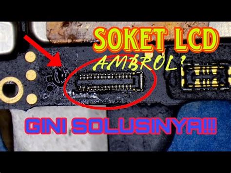 SOKET LCD AMBROL JANGAN PANIK LANGSUNG GANTI SAJA YouTube