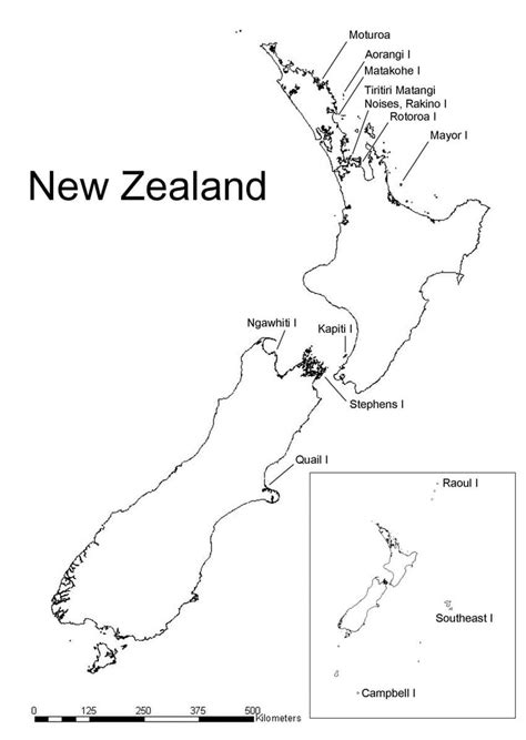 Map Of New Zealand Printable Map Of New Zealand Offline Map And