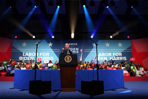 Biden to promote his pro-labor record at rally with union workers