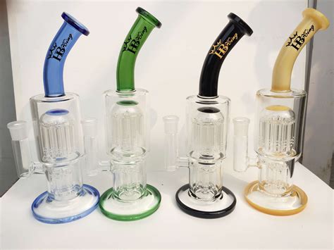 Hbking Glass Smoking Pipesss Bubbler Oil Rig Dab Rig Tobacco Pipe High Quality China Glass