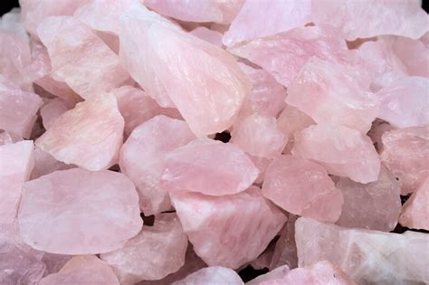 Rose Quartz Rough Natural Stones Choose How Many Pieces Raw Etsy