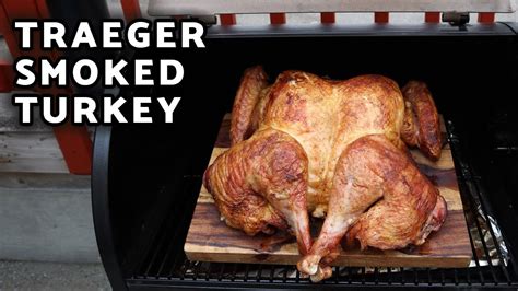 How To Smoke A Turkey On A Traeger Youtube