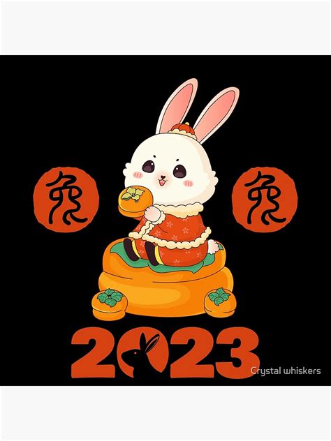 Poster Ann E Du Lapin Zodiaque Chinois Zodiaque Du Lapin