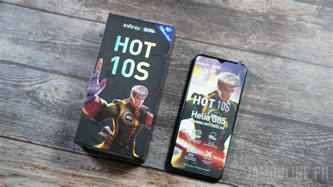 Infinix Hot 10S MLBB Edition Unboxing And First Impressions Jam