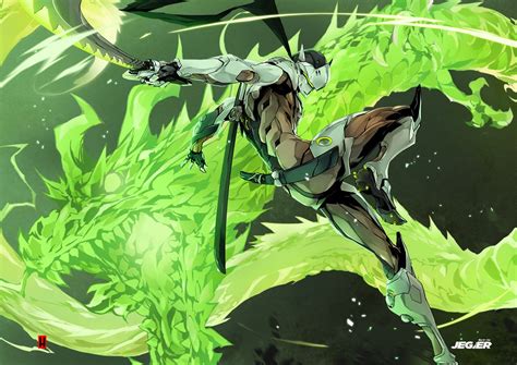 Artstation Genji Hary Istiyoso Overwatch Wallpapers Overwatch