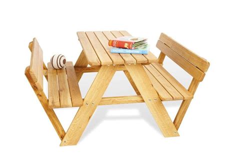 Table De Pique Nique En Bois Pour Enfant Lilli 4 Places Pinolino