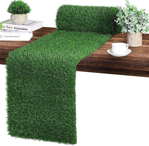 Artificial Grass Table Runners Carpet Roll Synthetic Grass Table Runner