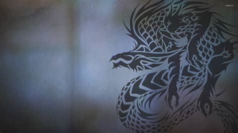 Dragon On The Cracked Wall Wallpaper Digital Art Wallpapers 51881