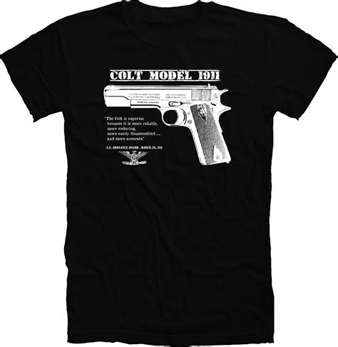 2018 Hot Sale Original Us Army Colt 45 1911 Pistol Wwii Wwi T Shirt