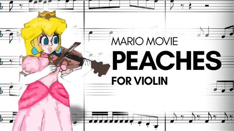 Peaches Super Mario Bros Movie Acordes Chordify