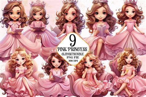 Pink Princess Clipart