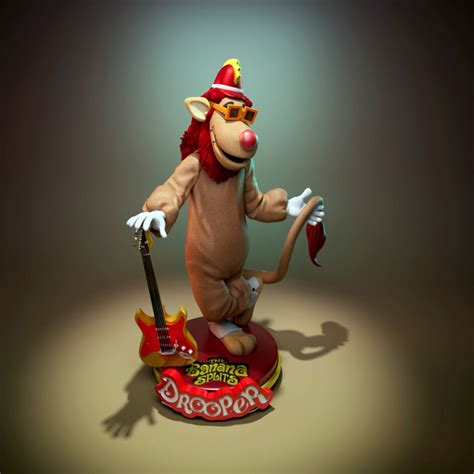 Drooper The Banana Splits 3d Model 3d Printable Cgtrader