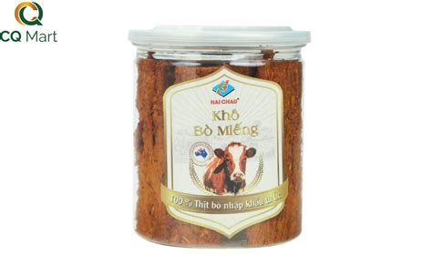CQ Mart Food & Wine. Khô Bò Miếng Hải Châu Hũ 100g