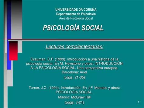 Ppt PsicologÍa Social Powerpoint Presentation Free Download Id4997216