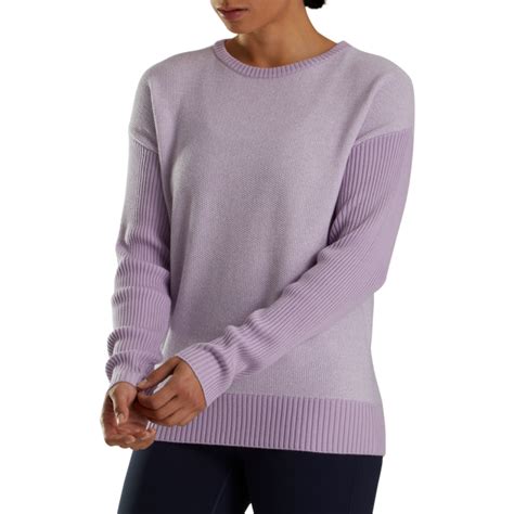 FootJoy Women's Crewneck Sweater | Golf Equipment: Clubs, Balls, Bags ...