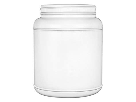 Mx 50 Oz White Plastic Jars