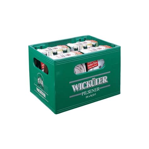 Wicküler Pilsener 4x6x0 33l Kiste Lebensmittel Versand eu Food on