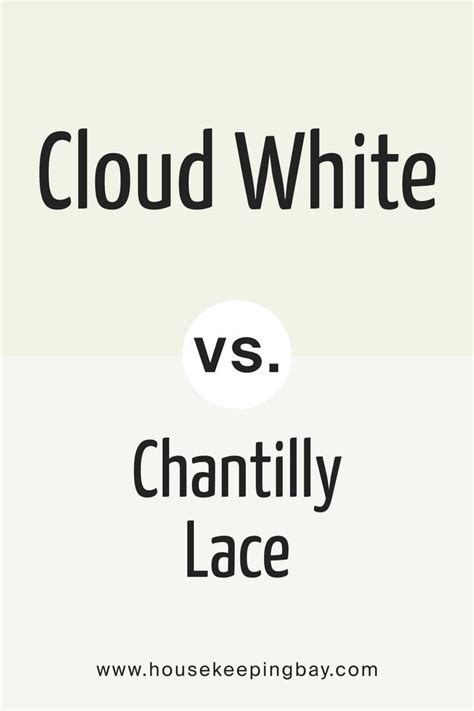 Cloud White Vs Chantilly Lace By Benjamin Moore In 2023 Benjamin