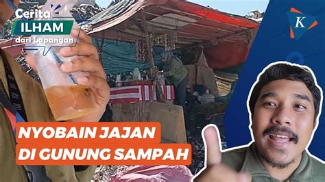 Sensasi Jajan Es Teh Di Gunung Sampah Bantar Gebang CERLAP YouTube