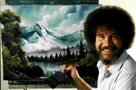 Bob Ross Exhibit Showcases His ‘joy Of Painting Chicago Sun Times