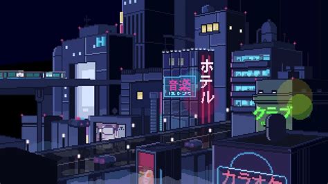 1920x1080 Pixel Art Cyberpunk Wallpaper Jutawan Wallpaper Images