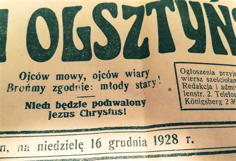 Lat Gazety Olszty Skiej Radio Olsztyn